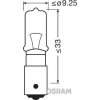 Žiarovka, smerové svetlo ams-OSRAM 64138