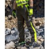 ARDON NEON / Reflexné montérkové nohavice H6401 - čierna/žltá 44