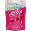 YumEarth Ovocné lízanky s príchuťou jahody BIO (14 ks) 87 g