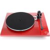 Rega Planar 3 červený lesklý lak + Exact MM (Model gramofónu Rega Planar 3 s prenoskou Exact MM v hodnote 400€)