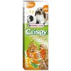 Versele-Laga Crispy tyčinky s mrkvou a petržlenom pre králiky a morčatá 110 g