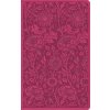 ESV Vest Pocket New Testament with Psalms and Proverbs (Trutone, Berry, Floral Design)