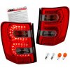 JEEP GRAND CHEROKEE WJ WG 98-05 svetlá diódové zadné LED RED DYMIONE