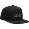 Šiltovka Fox Wordmark Tech Snapback black