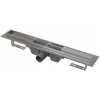 Alcadrain Odtokové žľaby - Sprchový žľab Professional 105 cm, s okrajom na plný rošt, nerezová APZ6-1050