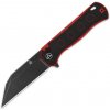 QSP Knife Swordfish 14C28N Black Red G10 QS149-A2