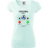 Volejbal volá - Dámske tričko Pure - L ( Frost )