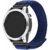 Fixed Nylon Sporty Strap nylonový remienok pre Garmin QuickFit 26mm, tmavo-modrý FIXNST2-QF26MM-DBL