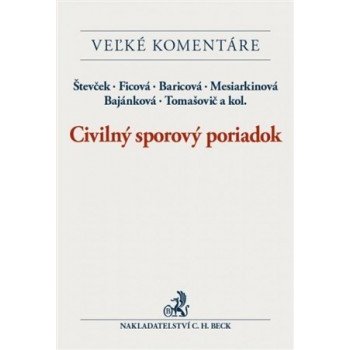 Civilný sporový poriadok. Komentár - SO_EVK3