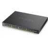 Zyxel XGS1935-52HP, 52 Port Lite-L3 Smart Managed PoE Switch, 48x Gigabit PoE and 4x 10G SFP+, hybrid mode