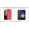 Púzdro Roybens 360 Full Body pre Xiaomi + tvrdené sklo - Červené Pre Xiaomi: Redmi Note 6 Pro