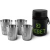 Delphin Set nerezových pohárikov Reset 4v1
