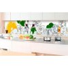 Samolepiace tapety za kuchynskú linku, rozmer 350 cm x 60 cm, citrón a ľad, DIMEX KI-350-023