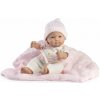 Guca 855 NEW BORN HOLČIČKA - realistická bábika bábätko s celovinylovým telom - 25 cm
