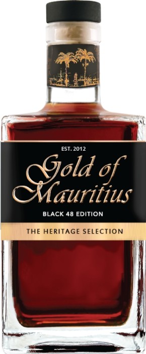 Gold of Mauritius Black 48 Edition 48% 0,7 l (čistá fľaša)