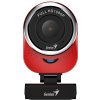 GENIUS Webcam QCam 6000/ červená/ Full HD 1080P/ USB2.0/ mikrofón 32200002408
