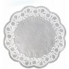 Wimex Dekoračná krajka (PAP) okrúhla biela O36cm (6 ks)