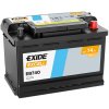 Autobatéria EXIDE EXCELL 74Ah, 12V, 680A, EB740