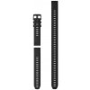 Garmin Silikónový remienok QuickFit 20 (+ extra dlhý remienok) - Black Materiál: Silikón Náhradný remienok na Garmin hodinky QuickFit