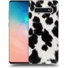Picasee silikónový prehľadný obal pre Samsung Galaxy S10 Plus G975 - Black Moo
