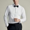Charles Tyrwhitt — Bib Front Tuxedo Shirt - Extra Slim fit | 38 | 84 (Štandardná) | Manžetové gombíky