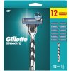 Gillette Mach3 Holiaci strojček pre mužov, 1 holiaci strojček Gillette, 2 náhradné hlavice