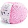 Pletacia priadza Jeans 50 g ružová sv. 1ks