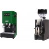 Gaggia New Classic E24, green + Eureka Mignon Zero, CR black