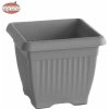 Prosperplast DKWT15 Terra kvetináč hranatý 15cm antracit S433