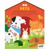 PetitCollage Omaľovánka so samolepkami Domáci miláčikovia