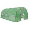 Garden Point tunel 2x3,5 m zelený s dverami