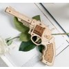 3D drevená stavebnica – Revolver