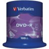 Verbatim DVD+R 16x 4,7GB cake 100 ks