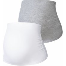 Esmara dámsky tehotenský pás na predĺženie trička 2 kusy šedá biela