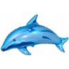 Balón fóliový DELFÍN DELFÍNIK MODRÝ zvieratko