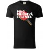 Ping Pongová legenda - Tričko z organickej bavlny - L ( Čierna )