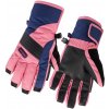 Detské lyžiarske rukavice Head, FEBBIO ružová,čierna,modrá, 8-10Y