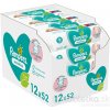 Pampers Sensitive detské čistiace utierky 12 x 52 ks
