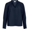 Vila blúzka Top Milla L/S Navy Blazer