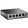 Switch TP-Link TL-SG1005P 5x GLAN, 4xPOE, 56W, kov