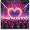 Vymalujsisam.sk Maľovanie podľa čísiel - Popový koncert Veľkosť: 50x50cm, Rám: Na kartónovej doske