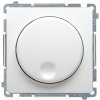 Stmievač tlačidlový/otočný RLC 500VA (SS) biela SIMON Basic (simon)