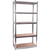Aga Kovový regál 174x75x30 cm 5 políc