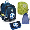 Veľký školský set Topgal ENDY 22016 B - školská taška + peračník + vrecko na prezuvky + pláštenka na batoh