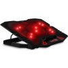 EVOLVEO Ania 5R, chladicí podstavec pro notebook, červené podsvícení