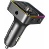 WEKOME WP-C62 Bluetooth FM transmitter do auta s portmi USB-C / 2x USB-A - 48W - sivý - možnosť vrátiť tovar ZADARMO do 30tich dní