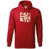 Tachometer 30 - Mikina pánska Cape s kapucňou - 5XL ( Červená )