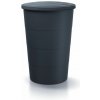 Prosperplast SMOOTH Sud na dažďovú vodu, 160l, svetlo šedá IDSM160