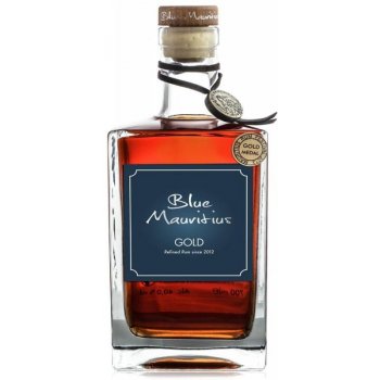 Blue Mauritius Gold Rum 40% 0,7 l (čistá fľaša)