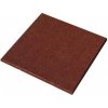 SK Profilovaná gumená dlažba Hobby 500x500x25mm červená m²